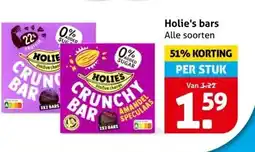 Hoogvliet Holie's bars aanbieding