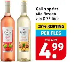 Hoogvliet Gallo spritz aanbieding
