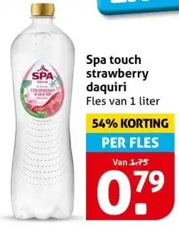 Hoogvliet Spa touch strawberry daquiri aanbieding