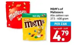 Hoogvliet M&M's of Maltesers aanbieding