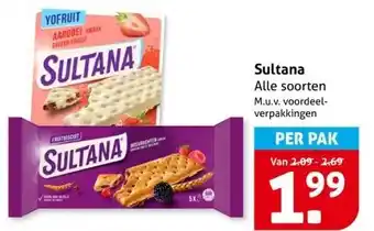 Hoogvliet Sultana aanbieding
