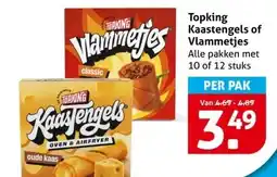Hoogvliet Topking Kaastengels of Vlammetjes aanbieding