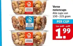 Hoogvliet Verse notencups aanbieding
