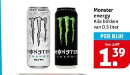 Hoogvliet Monster energy aanbieding