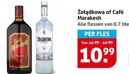 Hoogvliet Żołądkowa of Café Marakesh aanbieding