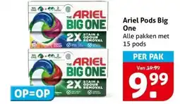 Hoogvliet Ariel Pods Big One aanbieding