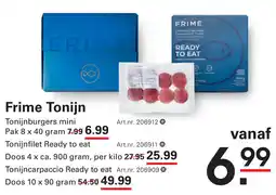 Sligro Frime Tonijn aanbieding