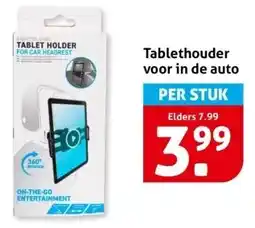 Hoogvliet Tablethouder voor in de auto aanbieding
