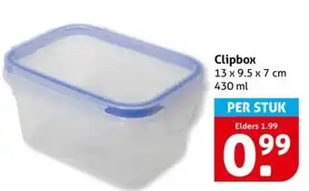 Hoogvliet Clipbox aanbieding