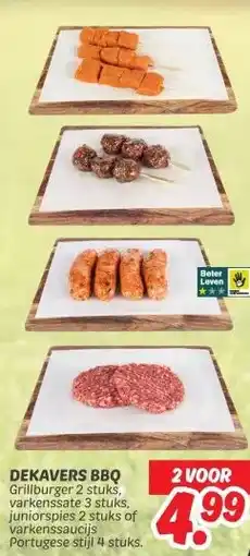 Dekamarkt DEKAVERS BBQ aanbieding