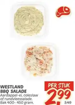 Dekamarkt WESTLAND BBQ SALADE aanbieding