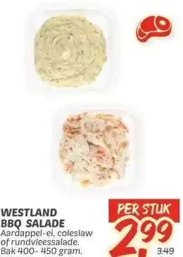 Dekamarkt WESTLAND BBQ SALADE aanbieding