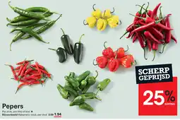 Sligro Pepers aanbieding