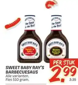 Dekamarkt SWEET BABY RAY'S BARBECUESAUS aanbieding