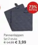 Dekamarkt Pannenlappen aanbieding