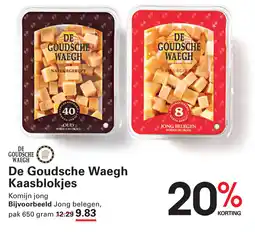 Sligro De Goudsche Waegh Kaasblokjes aanbieding