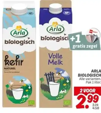 Dekamarkt ARLA BIOLOGISCH aanbieding