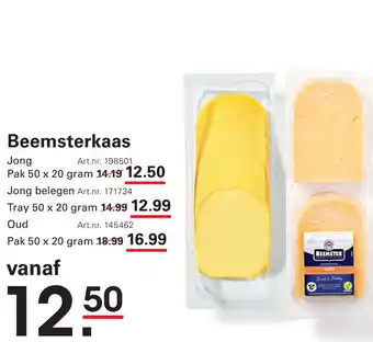 Sligro Beemsterkaas aanbieding