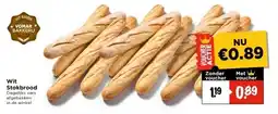 Vomar Voordeelmarkt Wit Stokbrood aanbieding