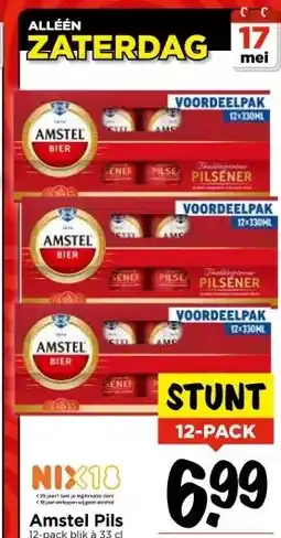 Vomar Voordeelmarkt Amstel Pils aanbieding
