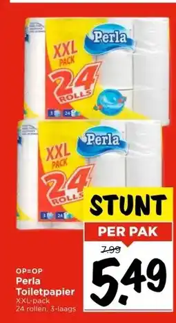 Vomar Voordeelmarkt Perla Toiletpapier aanbieding