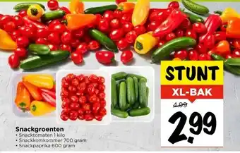 Vomar Voordeelmarkt Snackgroenten aanbieding