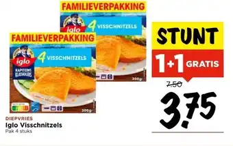 Vomar Voordeelmarkt DIEPVRIES Iglo Visschnitzels aanbieding