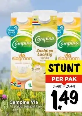 Vomar Voordeelmarkt Campina Vla aanbieding