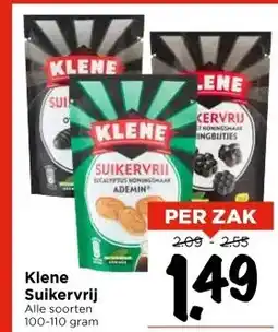 Vomar Voordeelmarkt Klene Suikervrij aanbieding