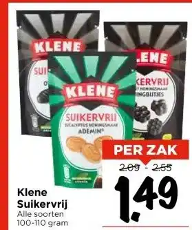 Vomar Voordeelmarkt Klene Suikervrij aanbieding