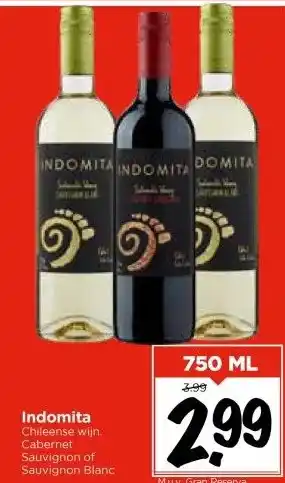 Vomar Voordeelmarkt Indomita aanbieding