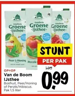 Vomar Voordeelmarkt Van de Boom IJsthee aanbieding