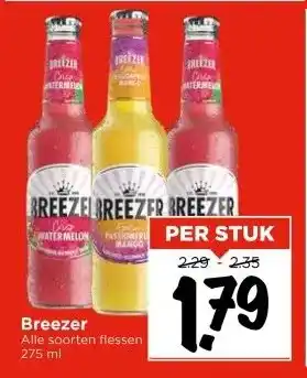 Vomar Voordeelmarkt Breezer aanbieding