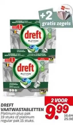Dekamarkt DREFT VAATWASTABLETTEN aanbieding