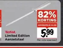 Vomar Voordeelmarkt Tefal Limited Edition Aanzetstaal aanbieding