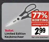 Vomar Voordeelmarkt Tefal Limited Edition Keukenschaar aanbieding