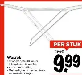 Vomar Voordeelmarkt Wasrek aanbieding