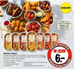 Vomar Voordeelmarkt Warme Tapas aanbieding