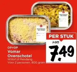 Vomar Voordeelmarkt Vomar Ovenschotel aanbieding