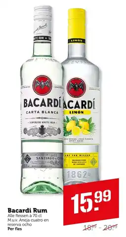 Coop Bacardi Rum aanbieding
