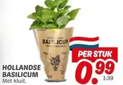 Dekamarkt HOLLANDSE BASILICUM aanbieding
