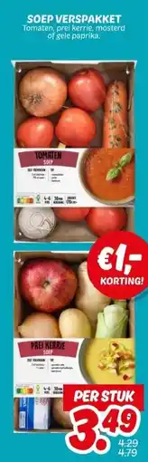 Dekamarkt SOEP VERSPAKKET aanbieding