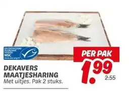 Dekamarkt DEKAVERS MAATJESHARING aanbieding