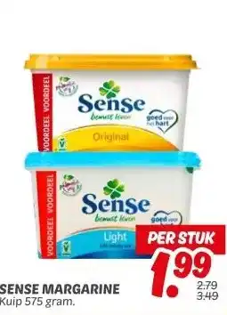 Dekamarkt SENSE MARGARINE aanbieding