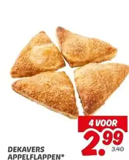 Dekamarkt DEKAVERS APPELFLAPPEN* aanbieding