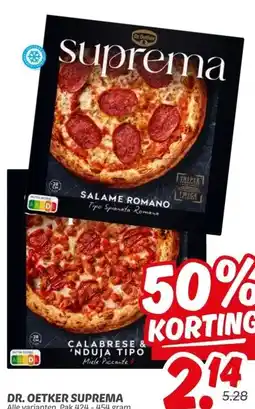 Dekamarkt DR. OETKER SUPREMA aanbieding