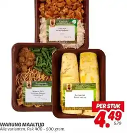 Dekamarkt WARUNG MAALTIJD aanbieding