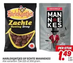 Dekamarkt HARLEKIJNTJES OF ECHTE MANNEKES aanbieding
