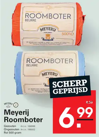 Sligro Meyerij Roomboter aanbieding