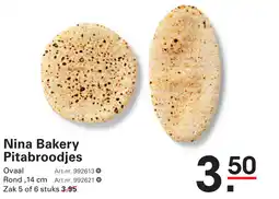 Sligro Nina Bakery Pitabroodjes aanbieding